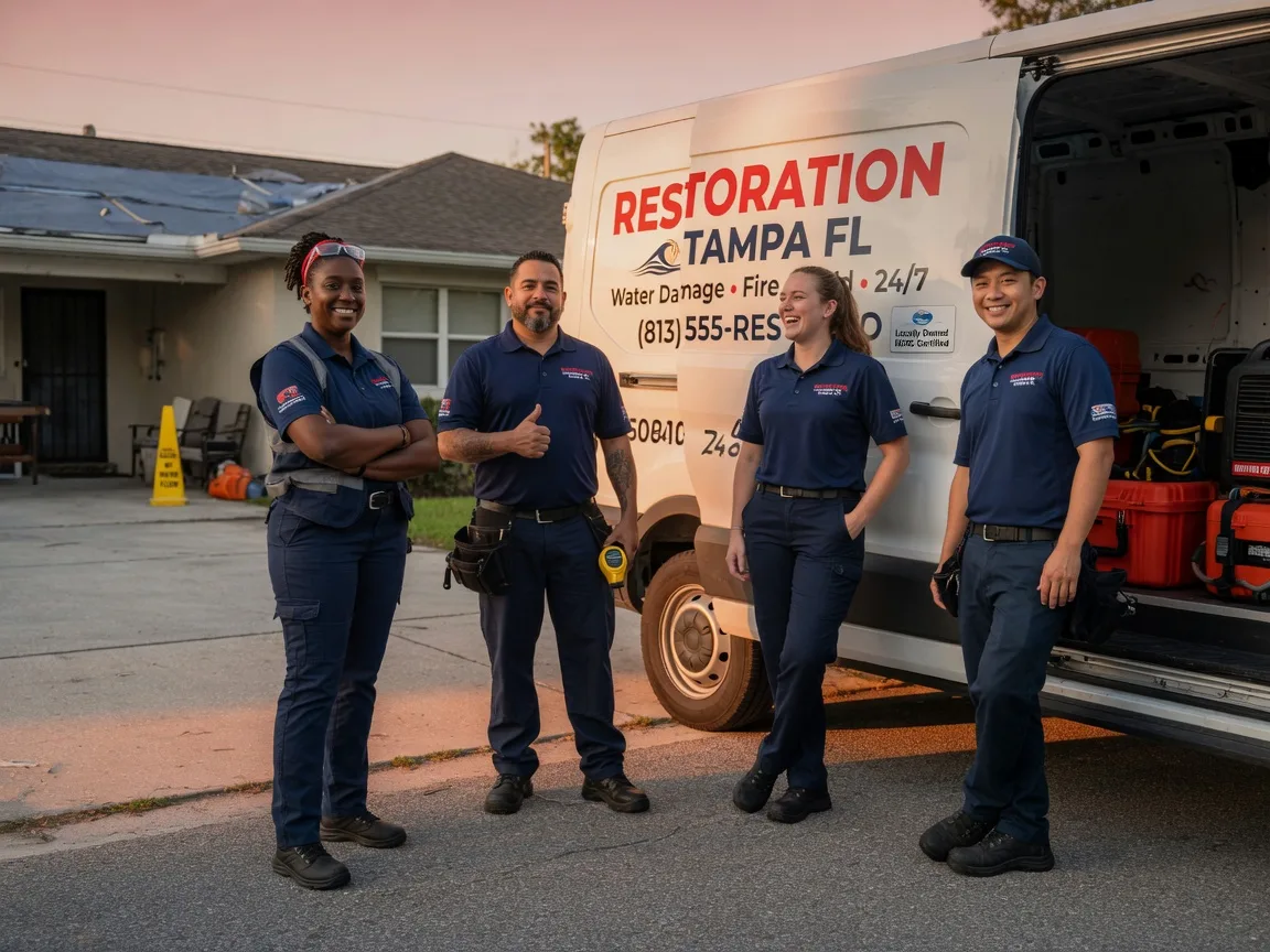 Water Damage Restoration company in Winthrop, ME